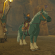 Kirk’s creatively named horse, Blue